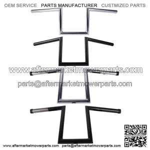 Motorcycle 1" Drag Bar Handlebars Z-Bars for Harley Sportster XL 883 1200 Dyna (For: Harley-Davidson)