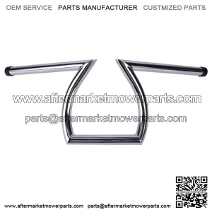 Chrome Motorcycle Drag Bars 1" Handlebars for Harley Sportster XL 883 1200 Dyna (For: Harley-Davidson)