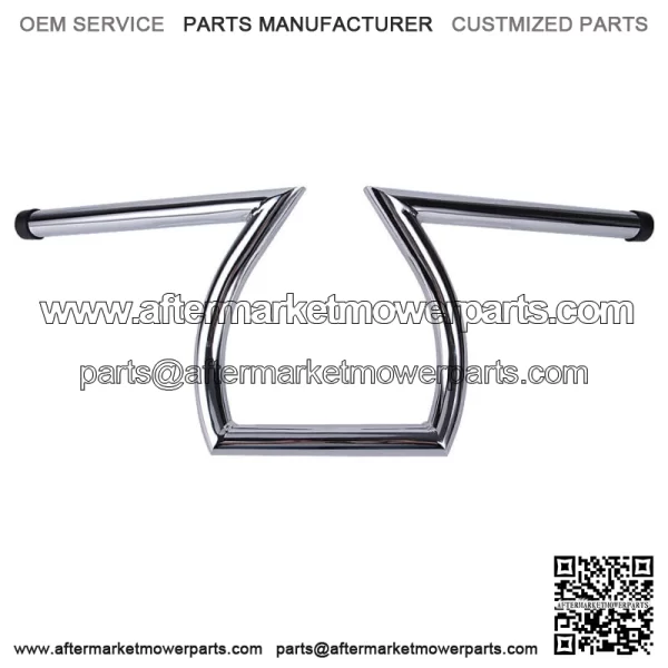 Chrome Motorcycle Drag Bars 1" Handlebars for Harley Sportster XL 883 1200 Dyna (For: Harley-Davidson)