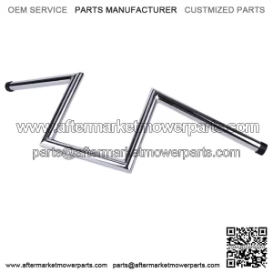 8" Rise Hanger 1" Drag Z Bars Handlebars For Harley Sportster Softail Dyna (For: Harley-Davidson)