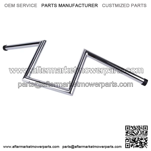 8" Rise Hanger 1" Drag Z Bars Handlebars For Harley Sportster Softail Dyna (For: Harley-Davidson)