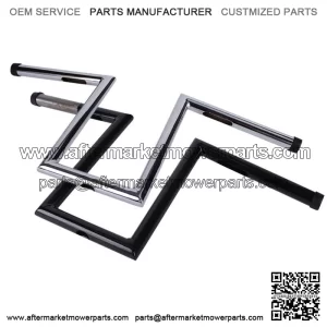 10-1/2" Rise 1" Hanger Drag Bar Handlebars For Harley Softail Dyna Sportster