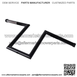 Motorcycle 1" Z-Bar Bars 10-1/2" Rise Handlebar For Harley Chopper Bobber Custom (For: Harley-Davidson)