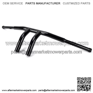 1-1/4" Black 8" Rise Pullback T-Bars Handlebars Drag Bar For Harley Universal (For: Harley-Davidson)