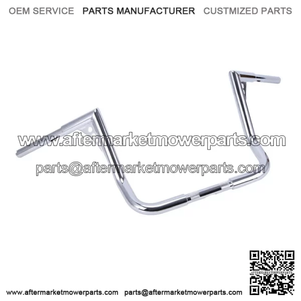 14" Rise Hanger Bar Handlebar For Harley Touring Baggers FLHTC FLHT 82-2021 (For: Harley-Davidson)