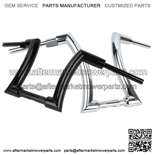 12 14 16" Rise Hanger Bars Handlebars For Harley Dyna Sportster XL FLST FXST (For: Harley-Davidson)