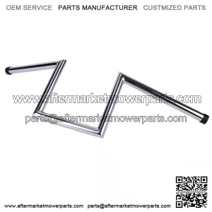 8" Rise Hanger 1" Drag Z Bars Handlebar For Harley Sportster Softail Dyna (For: Harley-Davidson)