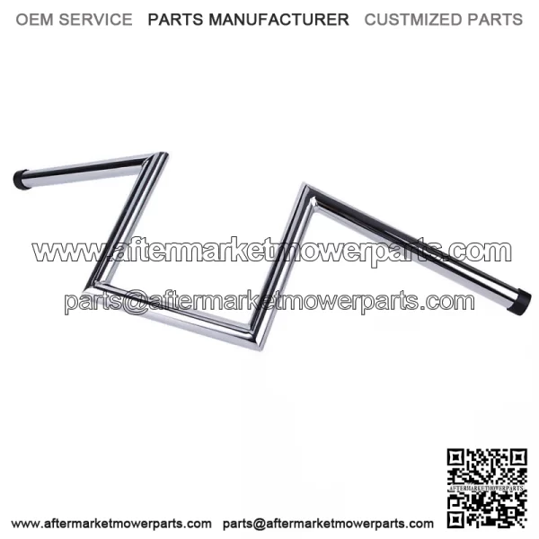 8" Rise Hanger 1" Drag Z Bars Handlebar For Harley Sportster Softail Dyna (For: Harley-Davidson)