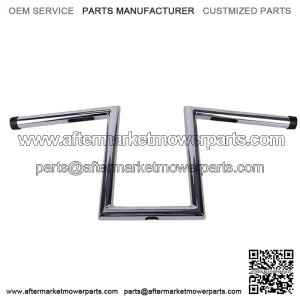 10-1/2" Rise Hanger Z-Bar Handlebar For Harley Dyna Sportester XL 883 1200 (For: Harley-Davidson)