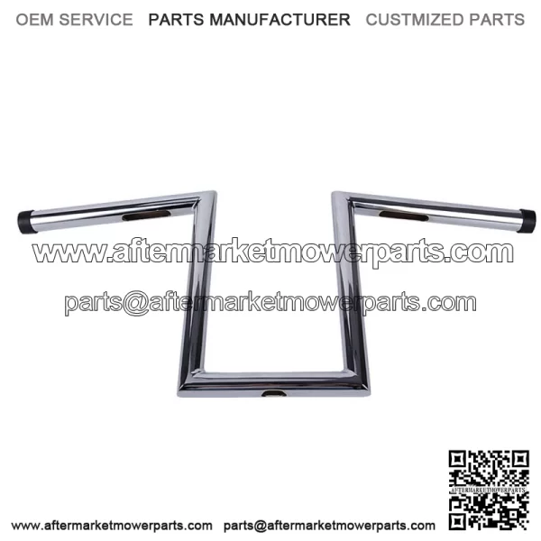 10-1/2" Rise Hanger Z-Bar Handlebar For Harley Dyna Sportester XL 883 1200 (For: Harley-Davidson)