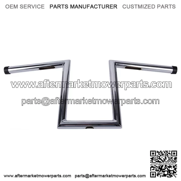 10-1/2" Rise 1" Hangers Z-Bars Handlebars For Harley Sportster XL 883 1200 (For: Harley-Davidson)