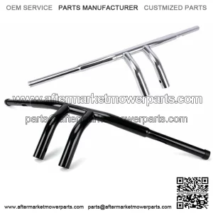 8" Rise T-Bar 1-1/4" Drag Bars Handlebars For Harley Dyna Softail Sportster XL (For: Harley-Davidson)
