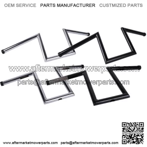 Motorcycle 1" Drag Bar Handlebars Z-Bars for Harley Softail Dyna Bobber Chopper (For: Harley-Davidson)