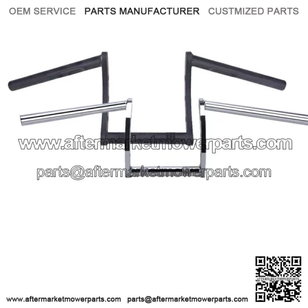1" Motorcycle Drag Z Bar Handlebar For Harley Touring Dyna Softail Bobber Custom (For: Harley-Davidson)