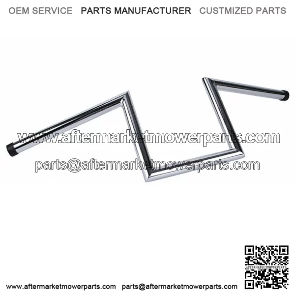 Chrome 8" Rise Hanger 1" 25mm Drag Z Bars Handlebar Fit For Harley Universal (For: Harley-Davidson)