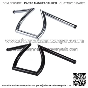 Motorcycle 1" Handlebars Z Bar Drags Bar For Harley Sportster Chopper Custom (For: Harley-Davidson)