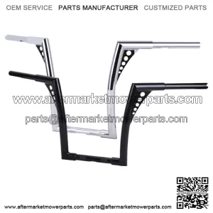 10" 12" 14" 16" Rise Hanger Handlebars For Harley Dyna Sportster XL 883 1200 (For: Harley-Davidson)