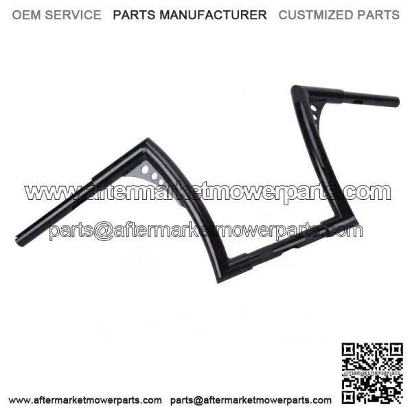 12" Rise Fat Hanger Bars Handlebar For Harley Sportster XL 883 1200 Softail (For: Harley-Davidson)