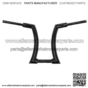 Black 16" Rise Hangers Handlebars For Harley Touring Dyna Softail Sportster (For: Harley-Davidson)