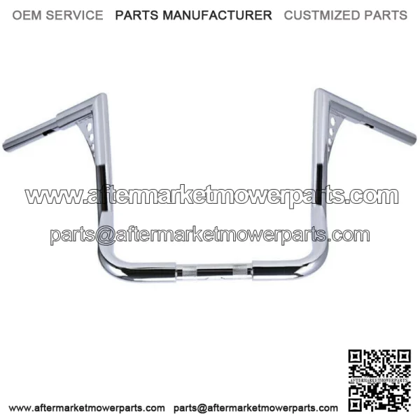 Chrome 14" Rise Hangers Bars Handlebars Fit For Harley Touring Electra Glide (For: Harley-Davidson)