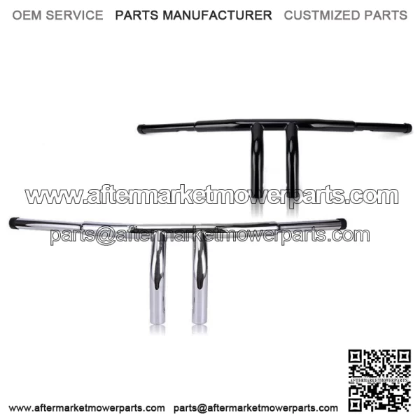 8" Rise T-Bar 1-1/4" Bars Handlebars For Harley Touring Road King Electra Glide (For: Harley-Davidson)