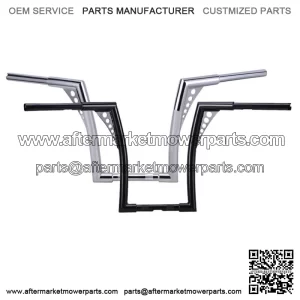 10" 12" 14" 16" Rise Hanger Handlebars For Harley FLST Sportster XL 883 1200 (For: Harley-Davidson)