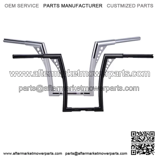 10" 12" 14" 16" Rise Hanger Handlebars For Harley FLST Sportster XL 883 1200 (For: Harley-Davidson)