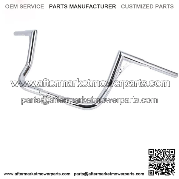 12" Rise Hanger Bagger King Bar Handlebars For Harley Touring Dressers 82-Up (For: Harley-Davidson)