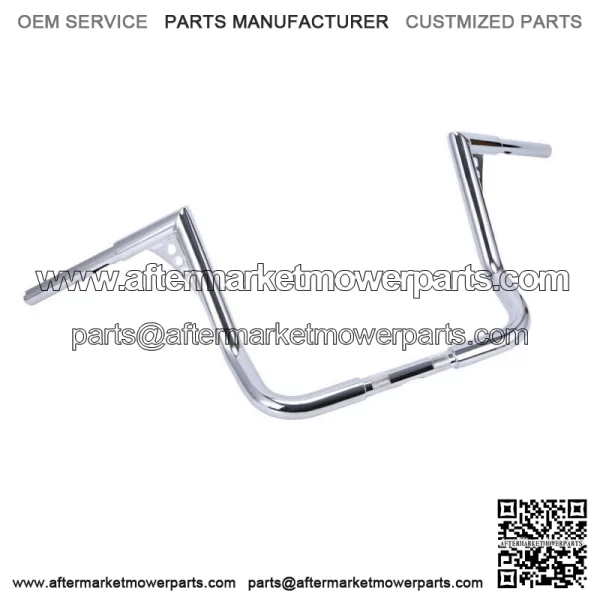 14" Rise Hangers Bars 1-1/4" Handlebars For Harley Electra Glide FLHTC FLHT (For: Harley-Davidson)