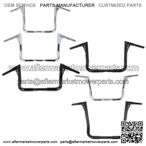 12 14 16" Rise Hanger Bar Handlebars For Harley Touring FLHT FLHTC 1982-21