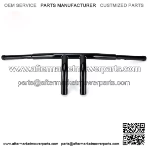 Gloss Black Motorcycle 8" Rise 1-1/4" Bar T-Bars Handlebars For Harley Universal (For: Harley-Davidson)