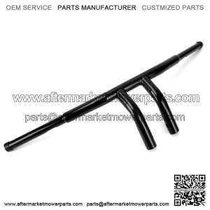Black 8" Rise 1-1/4" T-Bars Handlebar For Harley Touring Road King Electra Glide (For: Harley-Davidson)
