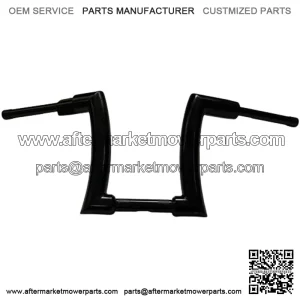12" Rise Hanger Handlebars 1.25" For Harley Touring Road King Softail Dyna  (For: Harley-Davidson)