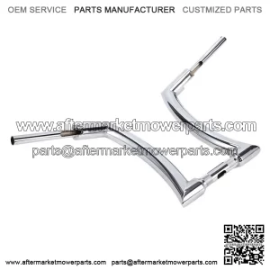 Chrome 16" Rise Hanger Handlebars For Harley Touring Dyna Softail Sportster (For: Harley-Davidson)