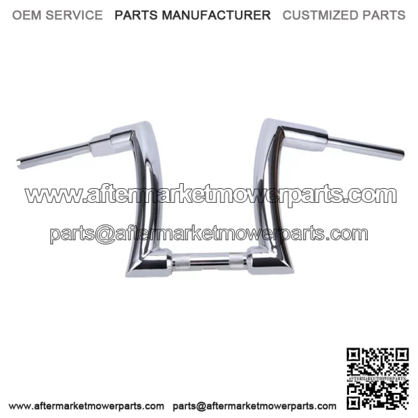 12" Rise 2" Hanger Handlebars For Harley Touring Sportster XL 883 1200 48 (For: Harley-Davidson)