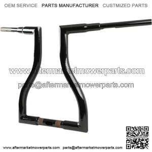 Black 16" Ape Hanger Handlebars 15-20 Harley Touring FLTRU