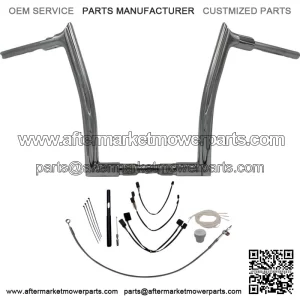 EZ Install 14" Ape Hanger Handlebar Kit 2021-2022 Harley Road King