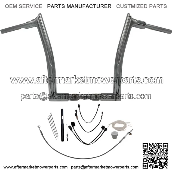 EZ Install 14" Ape Hanger Handlebar Kit 2021-2022 Harley Road King