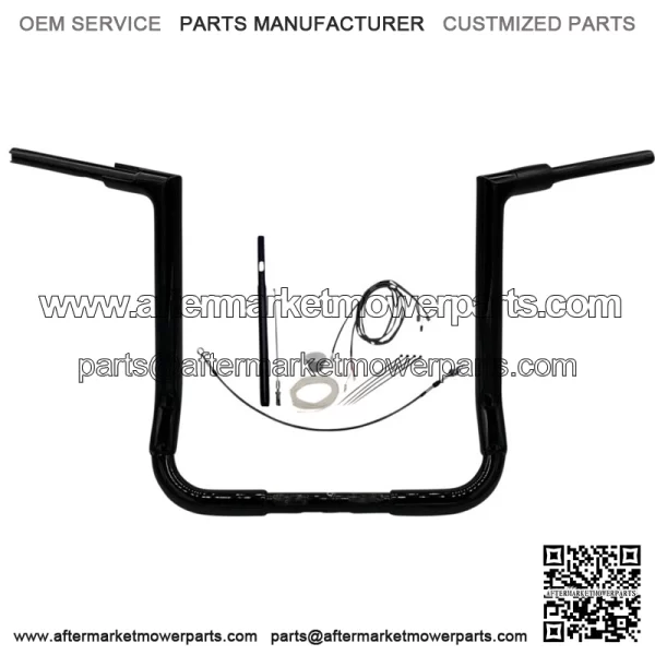 EZ Install 16" Flat Top Handlebar Kit 2021-2022 Harley Touring CVO