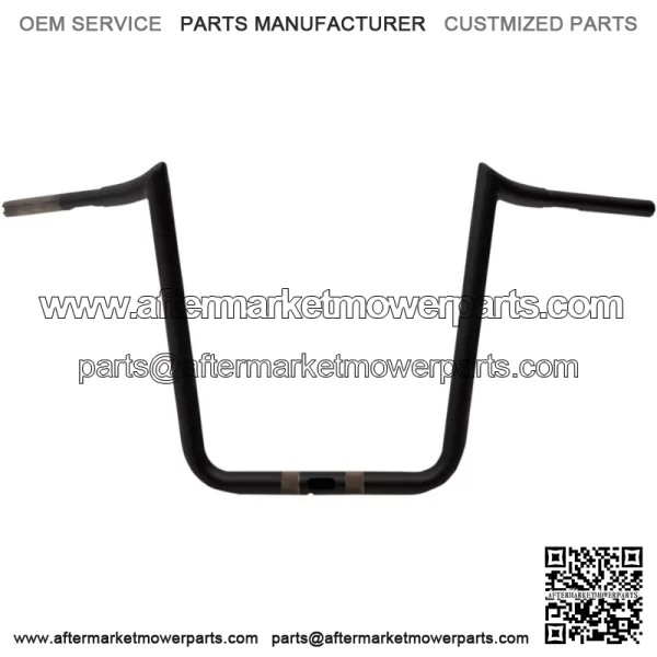 Flat Black 18" Prime Ape Handlebar for 15-19 Harley Touring FLTRXS