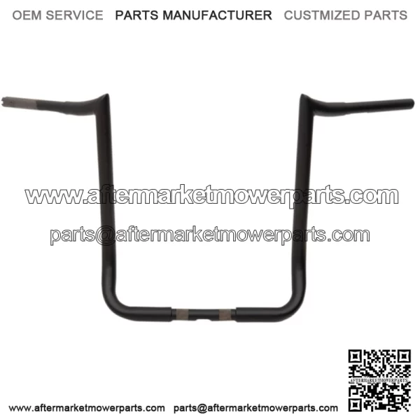 Flat Black 18" Prime Ape Handlebar for 83-19 Harley Touring FLHT