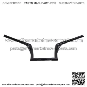 10"Rise vivid Black Hangers Handlebar For Harley Dyna Sportster XL 883 1200