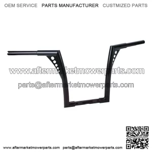14"Rise vivid Black Hangers Handlebar For Harley Dyna Sportster XL 883 1200