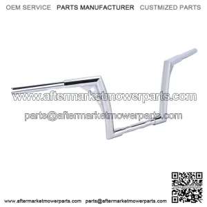10" Rise Chrome Hangers Handlebars For Harley Softail Dyna Sportster XL