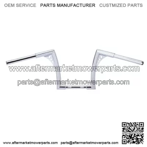 12" Rise Chrome Hangers Handlebars For Harley Softail Dyna Sportster XL