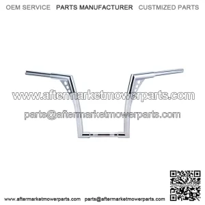14" Rise Chrome Hangers Handlebars For Harley Softail Dyna Sportster XL