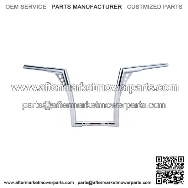 14" Rise Chrome Hangers Handlebars For Harley Softail Dyna Sportster XL