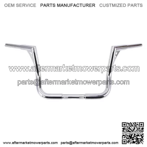 12" Rise Chrome Handlebars For Harley Touring Electra Glide 1982-2021