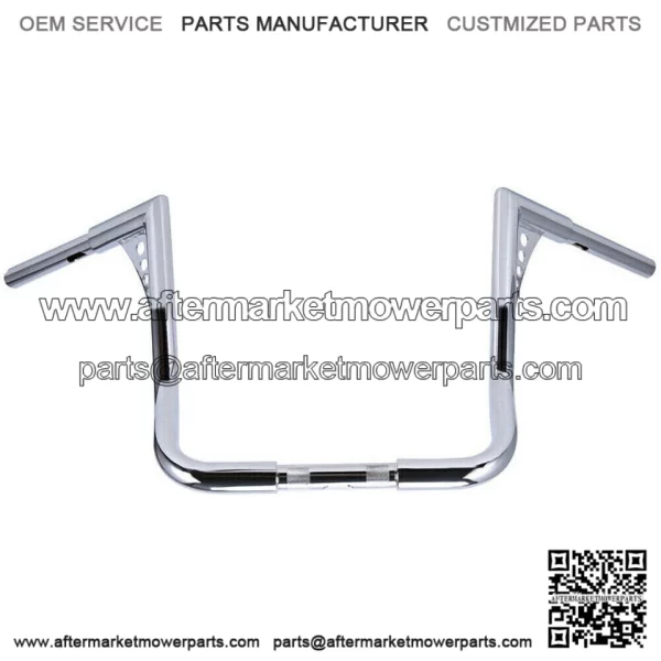 14" Rise Chrome Handlebars For Harley Touring Electra Glide 1982-2021