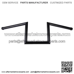 28 Rise Black Handlebar For Harley Dyna Softail Sportster 883 1200